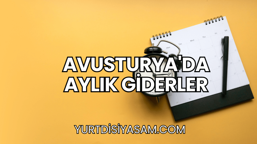 Avusturya'da Aylık Giderler