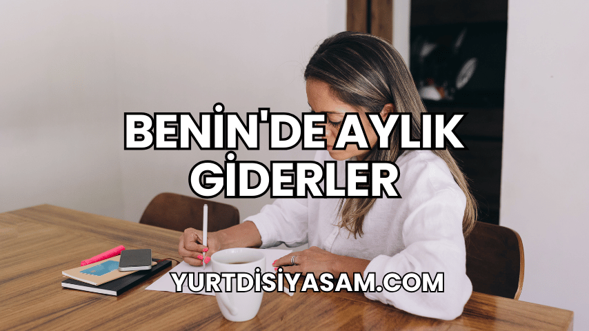 Benin'de Aylık Giderler