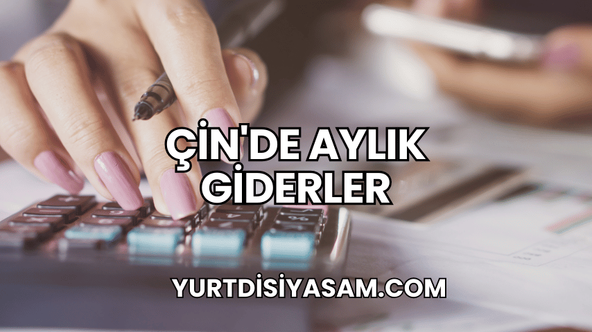 Çin'de Aylık Giderler