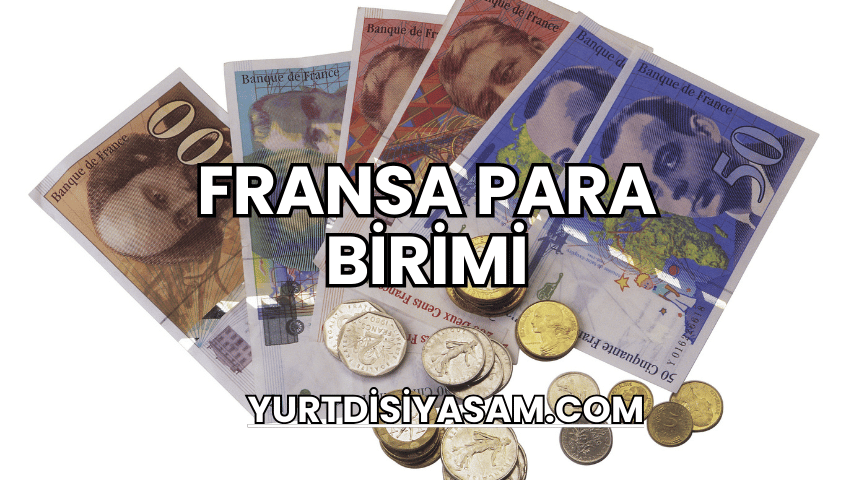 Fransa Para Birimi