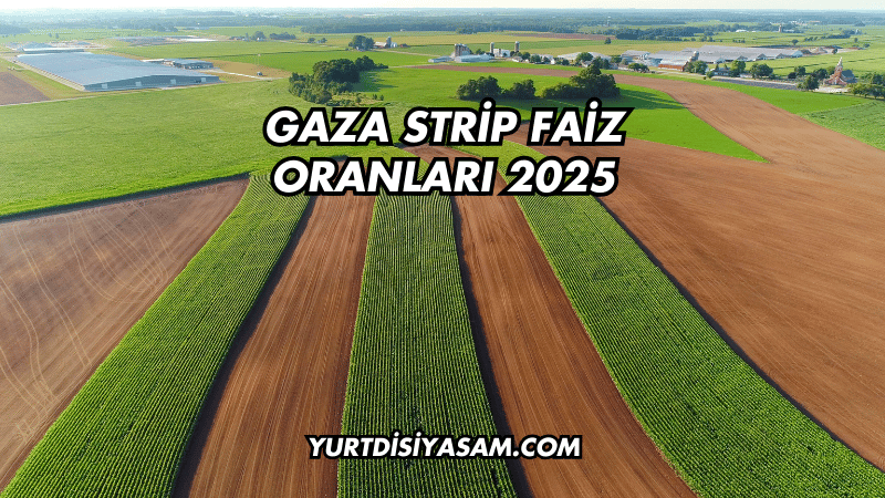 Gaza Strip Faiz Oranları 2025