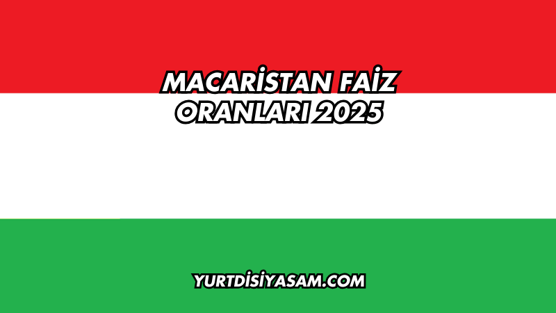 Macaristan Faiz Oranları 2025