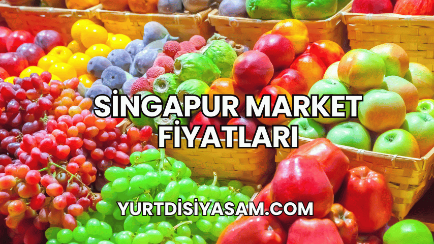 Singapur Market Fiyatları