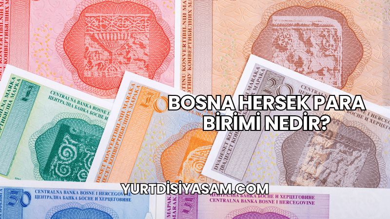 Bosna Hersek Para Birimi Nedir?