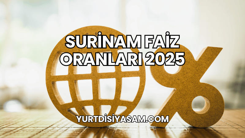 Surinam Faiz Oranları 2025